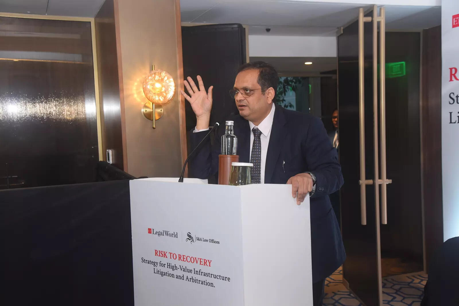 <p>The opening address by Manoj Kumar Singh, Counsel, S&A Law Offices on 