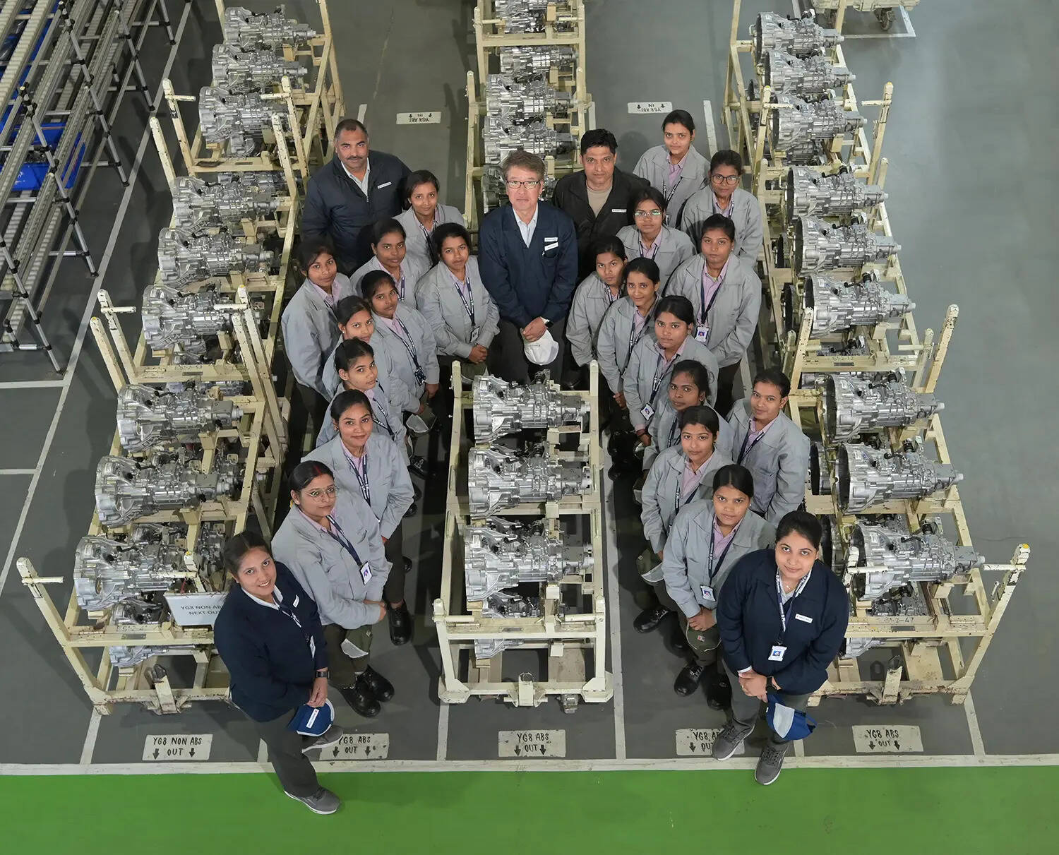 

<p>Women group photo with MD & CEO Hisashi Takeuchi</p>
<p>“/><figcaption class=