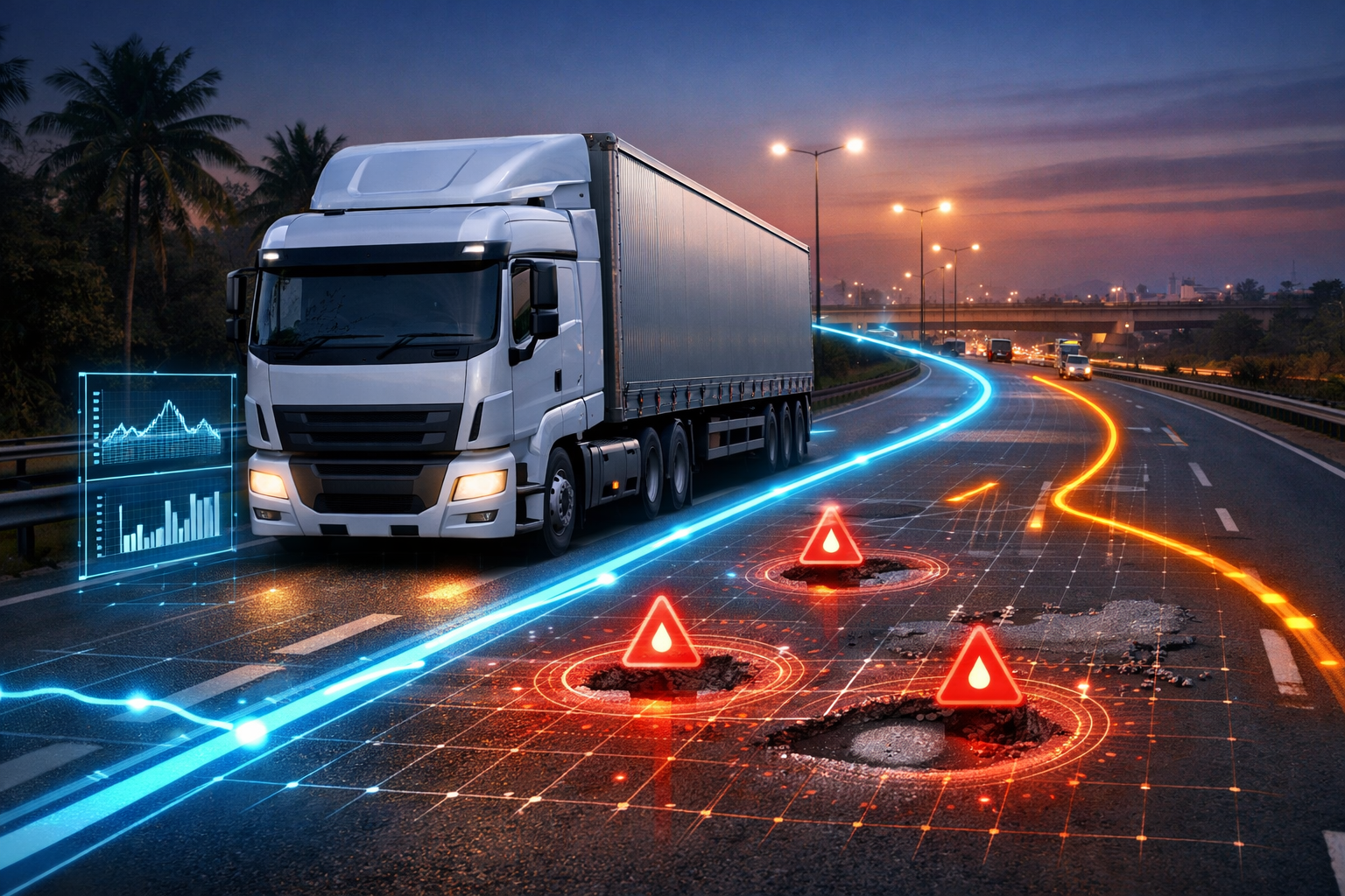 <p>The company said conventional navigation platforms are optimised mainly for shortest time, based on distance and traffic, but do not account for road surface quality.</p>