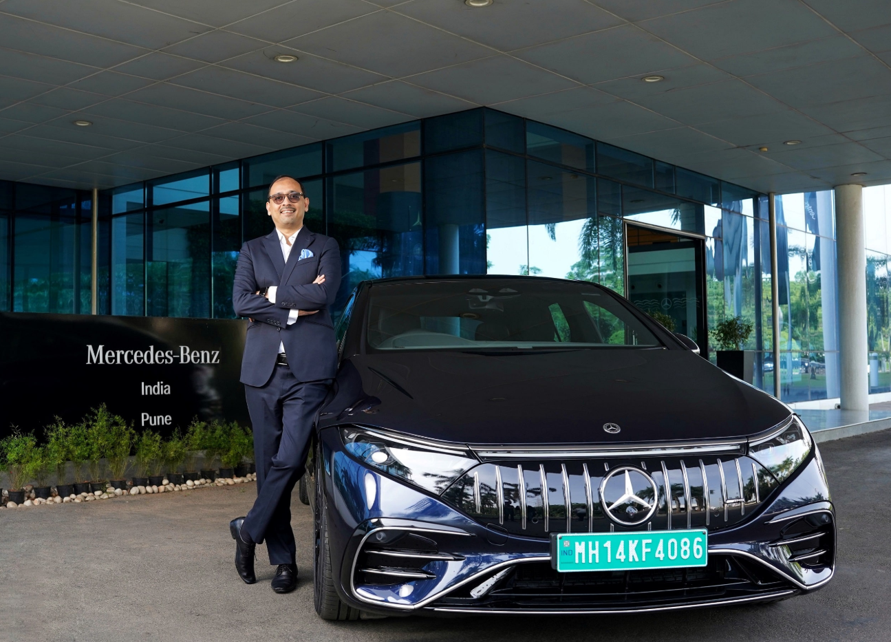 

<p>Santosh Iyer, Managing Director & CEO of Mercedes-Benz India</p>
<p>“/><figcaption class=
