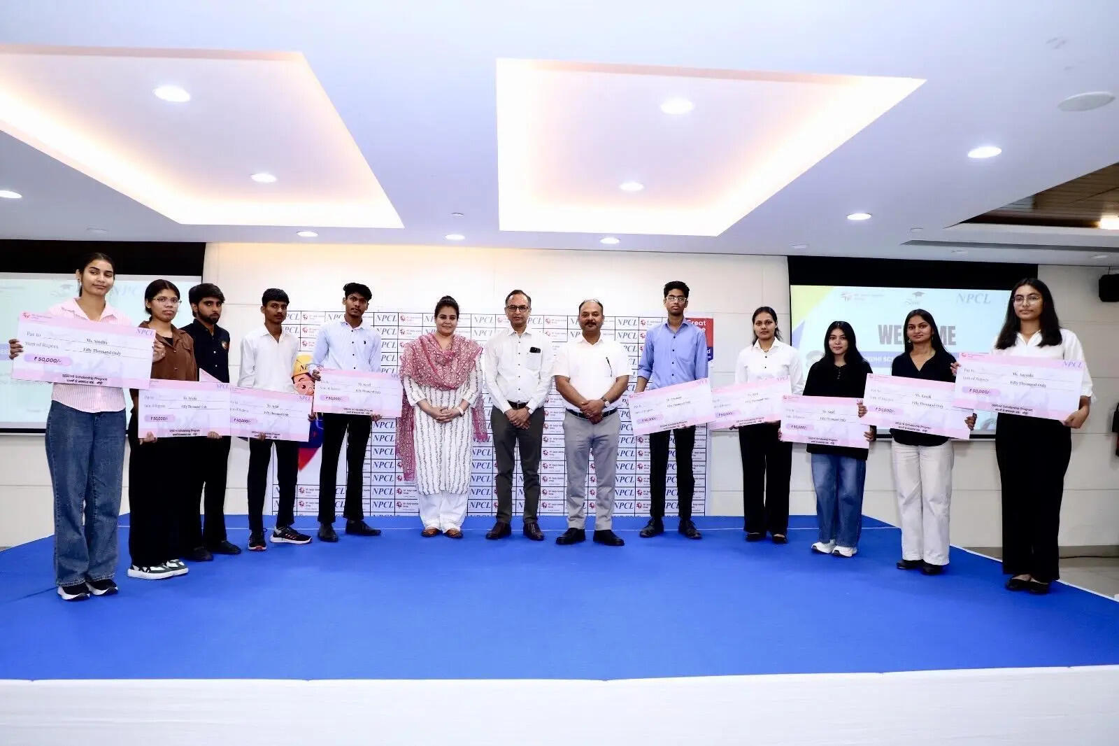 <p>Under its 'Project Samarth - Seedhi (Ladder)', NPCL has selected 10 meritorious students from economically weaker backgrounds across rural Greater Noida, awarding each Rs 50,000 annually</p>