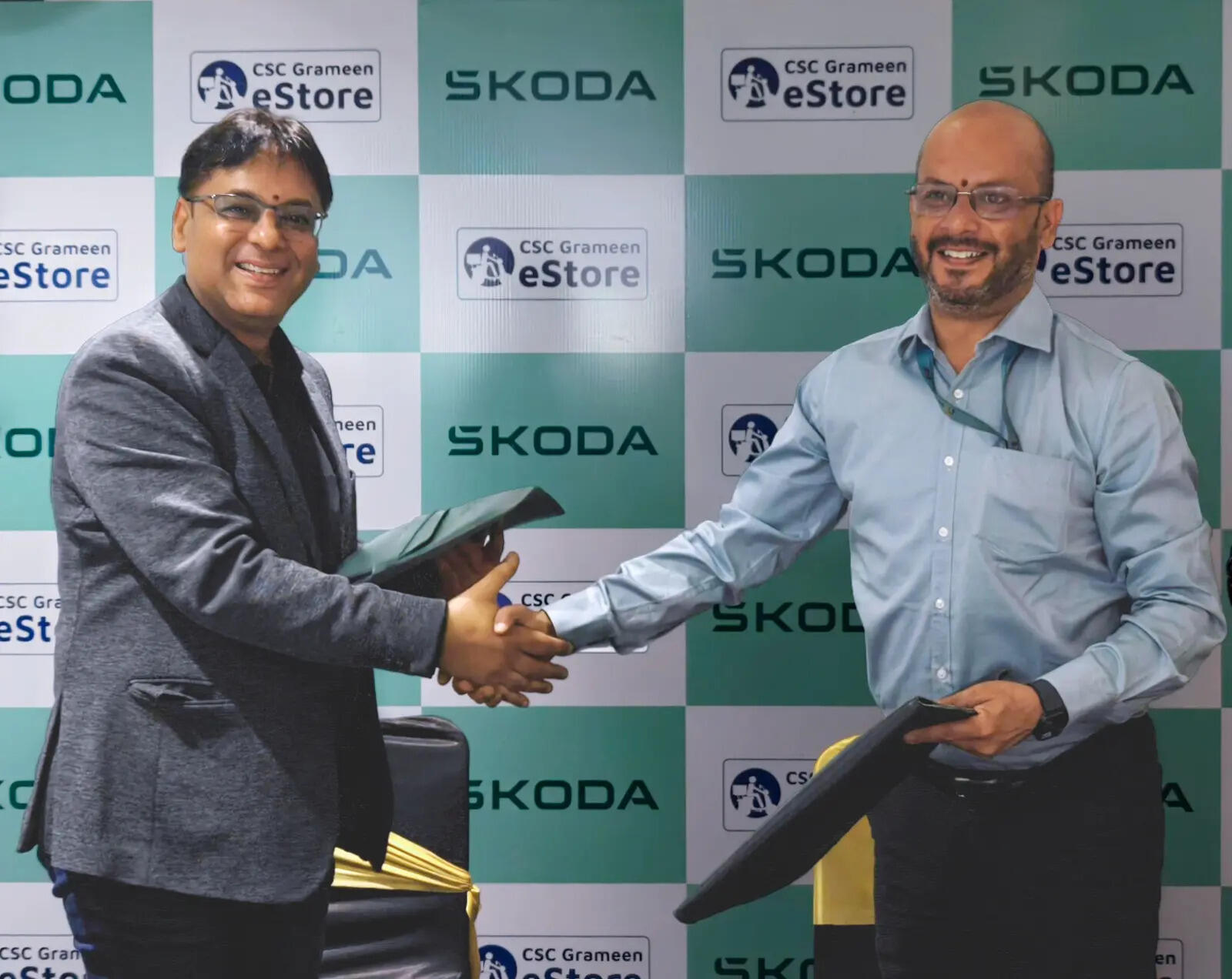 

<p>Škoda Auto India partners with CSC Grameen eStore to expand reach across India.</p>
<p>“/><figcaption class=