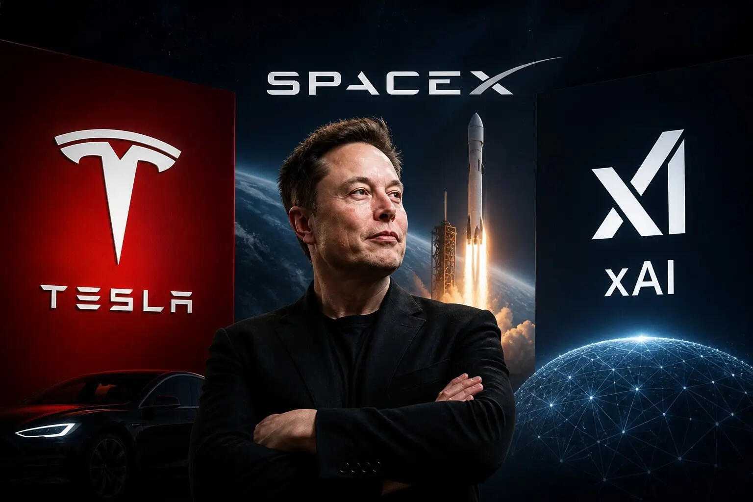 

<p>Musk has also recently outlined plans for Tesla and SpaceX to work together on a chip production initiative, deepening links between the two firms.</p>
<p>“/><figcaption class=