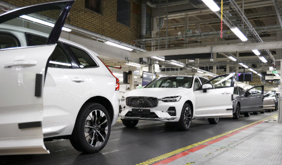

<p>Sales of electrified models, including fully ⁠electric and plug-in ‌hybrid cars, accounted for 48 per cent of cars sold in ⁠the period.</p>
<p>“/><figcaption class=