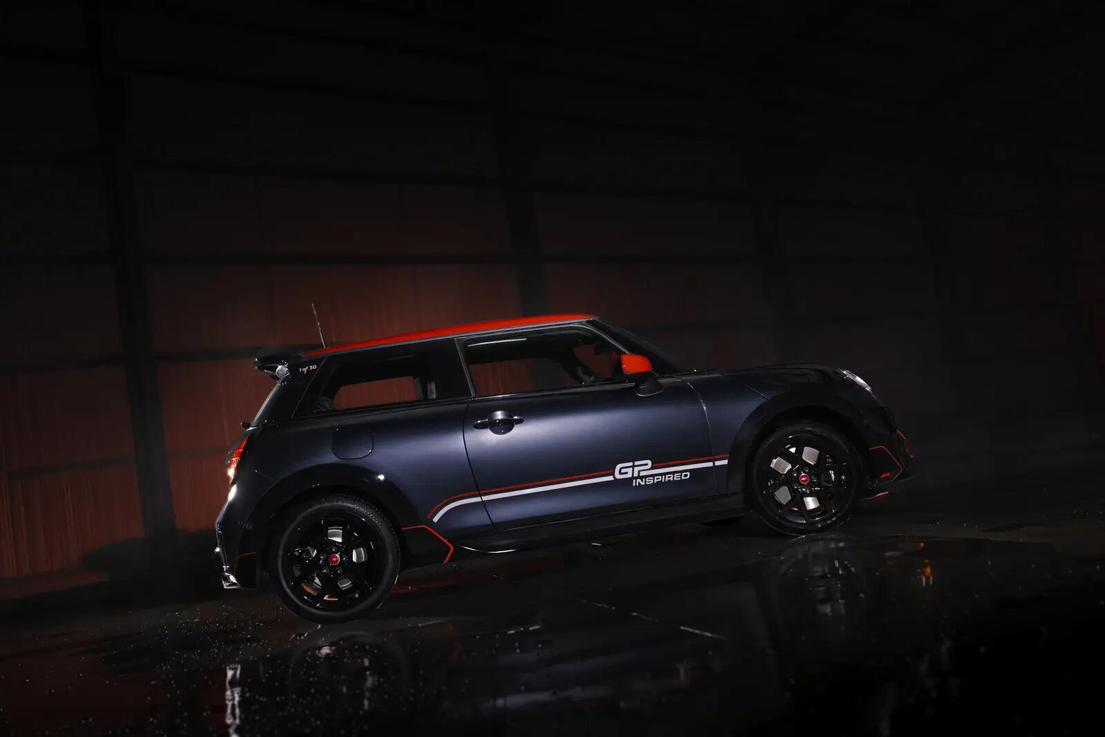 

<p>The model will be offered in a single exterior colour and feature design elements inspired by MINI’s performance-orientated variants.</p>
<p>“/><figcaption class=