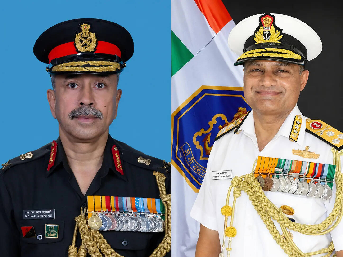 <p>India’s new strategic leadership: Lieutenant General N. S. Raja Subramani and Vice Admiral Krishna Swaminathan will lead the armed forces through a rapidly evolving security landscape.</p>