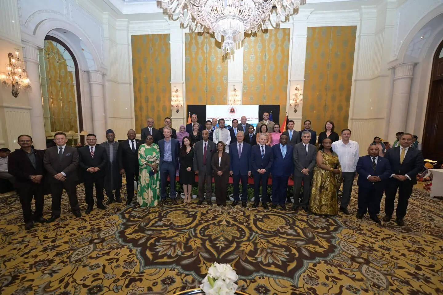 <p>Ambassadors and global representatives attend Timor-Leste’s first-ever Restoration of Independence Day celebration in India.</p>