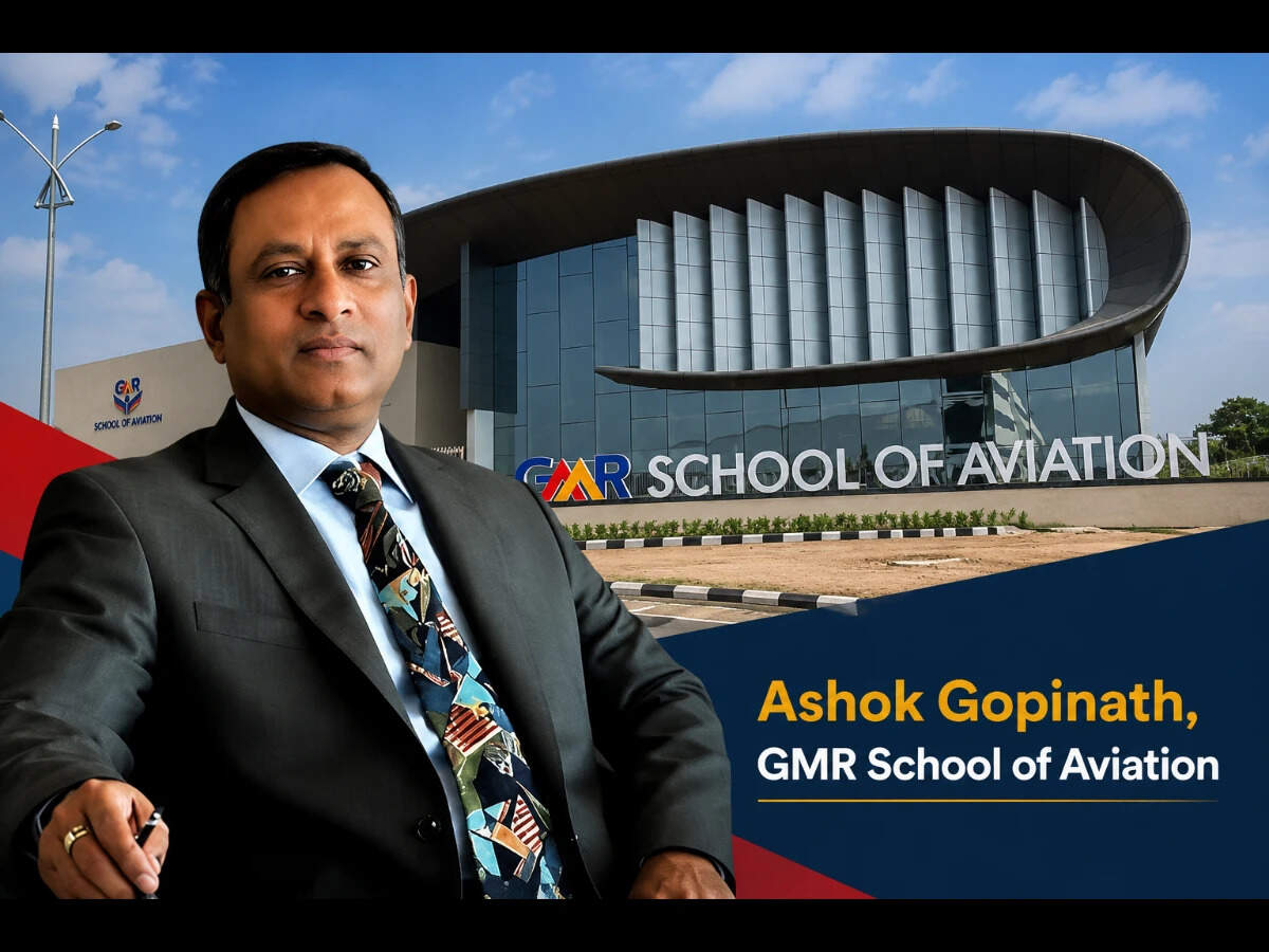 Ashok Gopinath, President and Accountable Manager, GMR Aero Technic and GMR School of Aviation