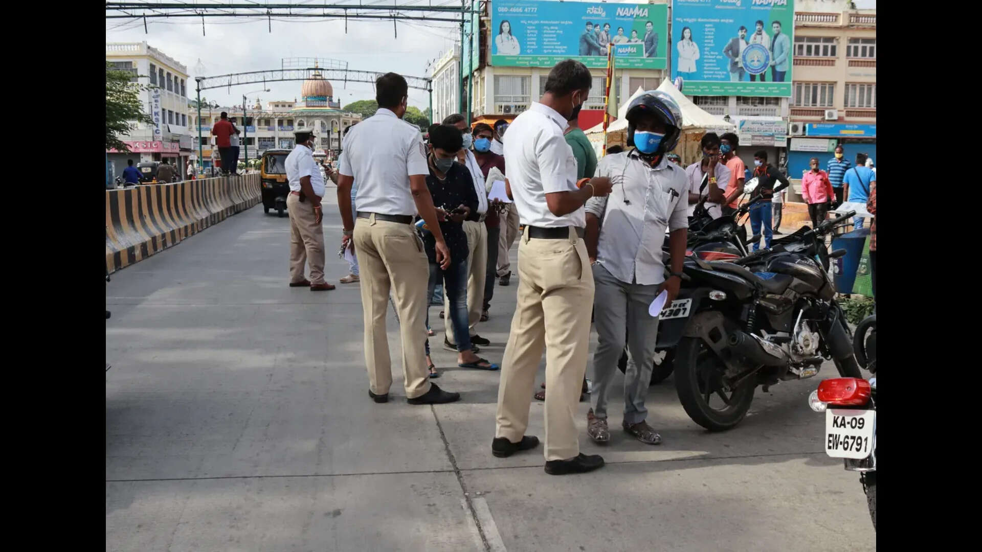 During the drive, police booked 1,050 cases against riders not wearing helmets and collected fines amounting to ₹4,63,500. They also detected 322 cases of wrong-side driving and imposed fines totalling ₹1,61,000. In all, 1,372 cases were registered against two-wheelers, according to the police.