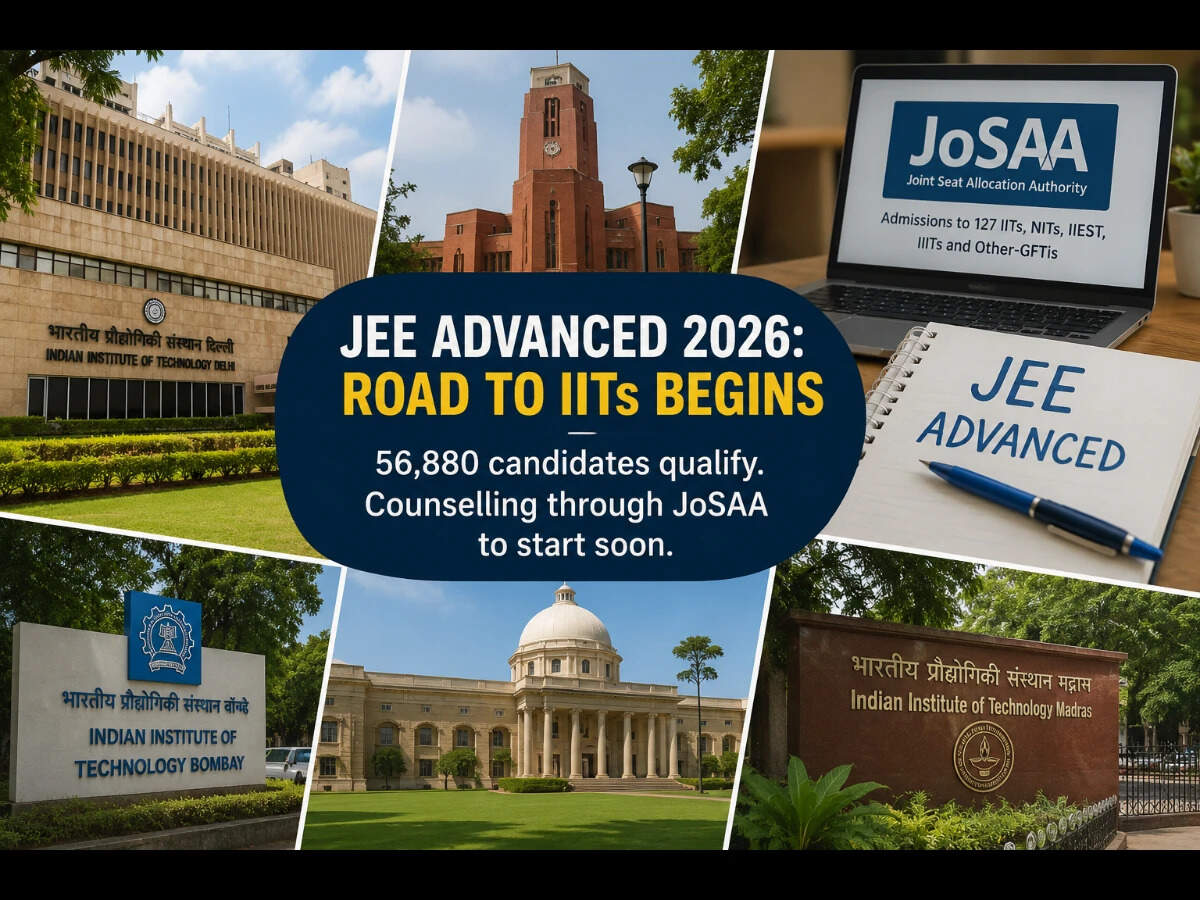JEE Advanced 2026 toppers stress concepts, confidence and consistency.