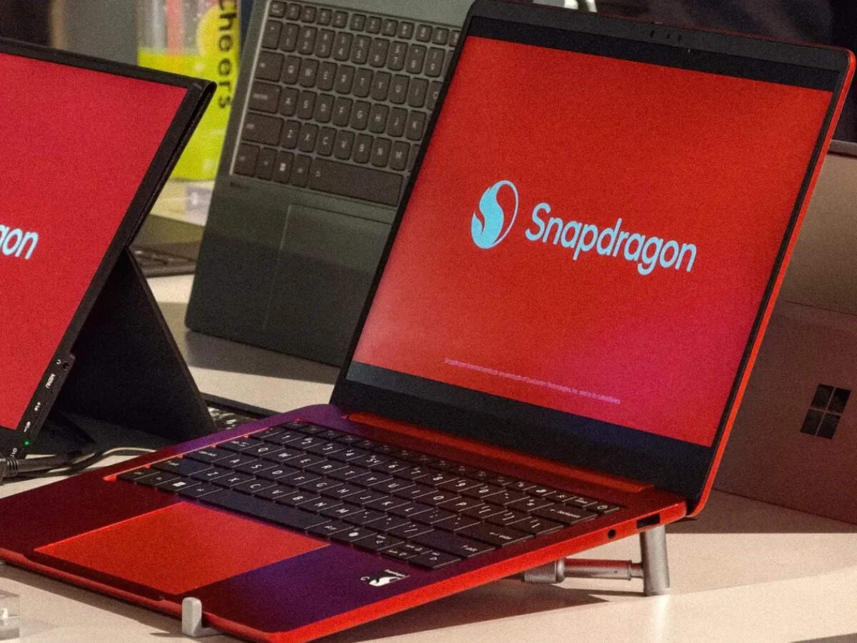 A Qualcomm reference design running Snapdragon C&acirc;€”the companys first laptop chip built for the cheap end of the Windows market.