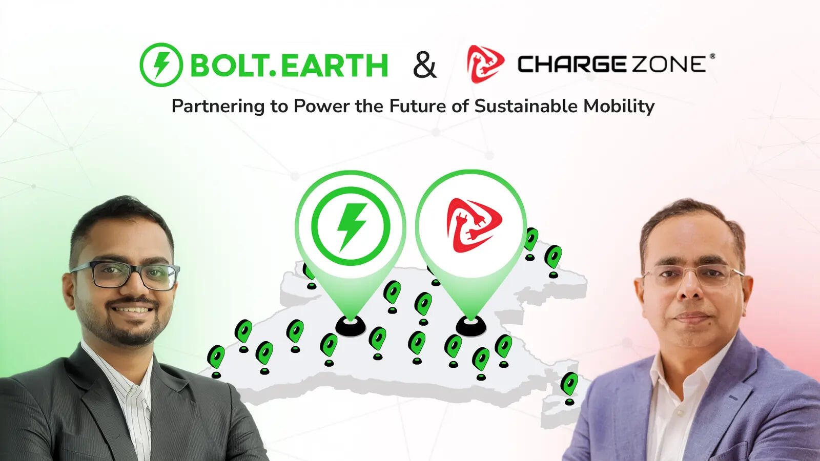 

<p>(Left) Jyotiranjan Harichandan, Founder of Bolt.Earth and (Right) Kartikey Hariyani, Founder & CEO, ChargeZone.</p>
<p>“><figcaption><span>(Left) Jyotiranjan Harichandan, Founder of Bolt.Earth and (Right) Kartikey Hariyani, Founder & CEO, ChargeZone.</span></figcaption></figure>
<p></em>EV charging network operators <a id=