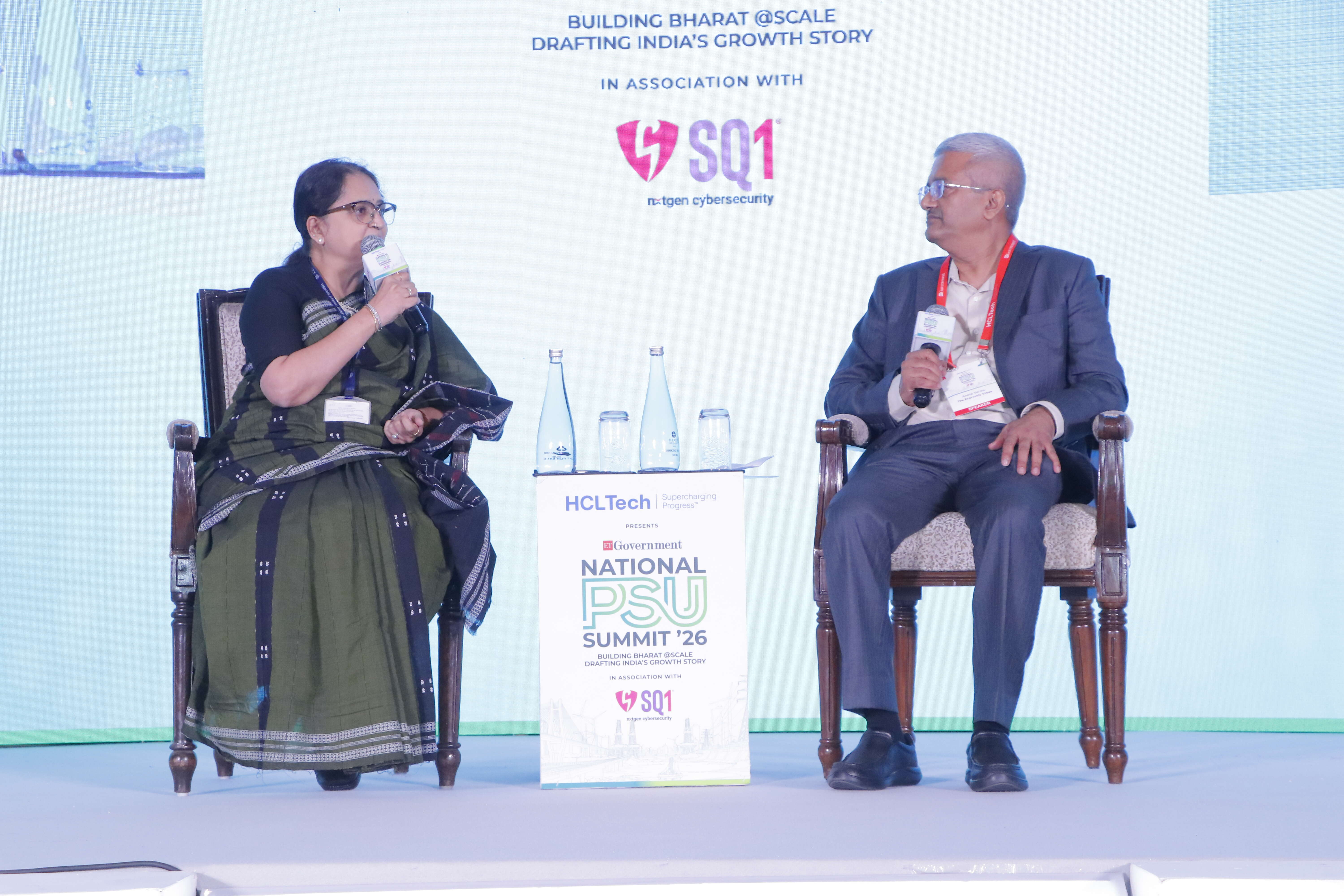 <p>Dr. Lavanya R. Mundayur shares her insights on agricultural insurance, climate resilience, technology adoption and farmer protection during a fireside chat at the National PSU Summit 2026 in New Delhi.</p>