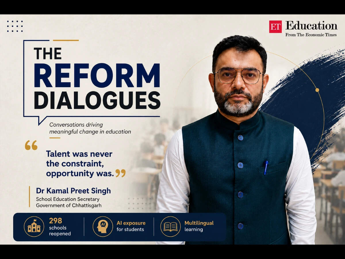 Dr Kamal Preet Singh, School Education Secretary, Government of Chhattisgarh