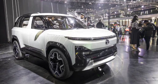

<p>The Sierra EV, Tata’s seventh electric passenger vehicle, is offered with 63 kWh and 75 kWh battery packs, with the larger battery claiming a range of up to 665 km. </p>
<p>“/><figcaption class=