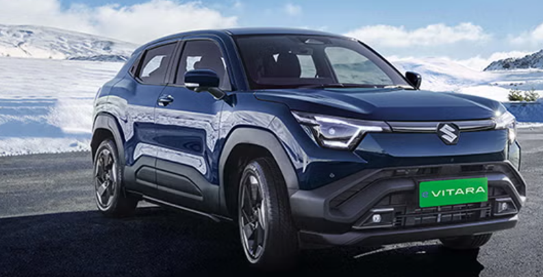 

<p>Maruti Suzuki eVitara</p>
<p>“/><figcaption class=