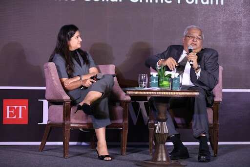 <p>Chitra Rentala, partner, Trilegal and Sr. Adv. Amit Desai</p>