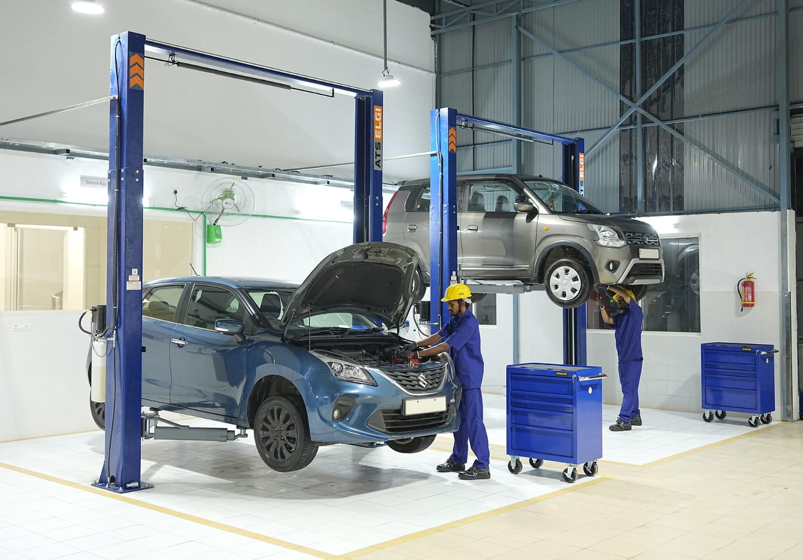 

<p>Maruti Suzuki said it has added its latest 1,000 service touchpoints in around two years, reflecting an accelerated expansion of its service infrastructure.</p>
<p>“/><figcaption class=