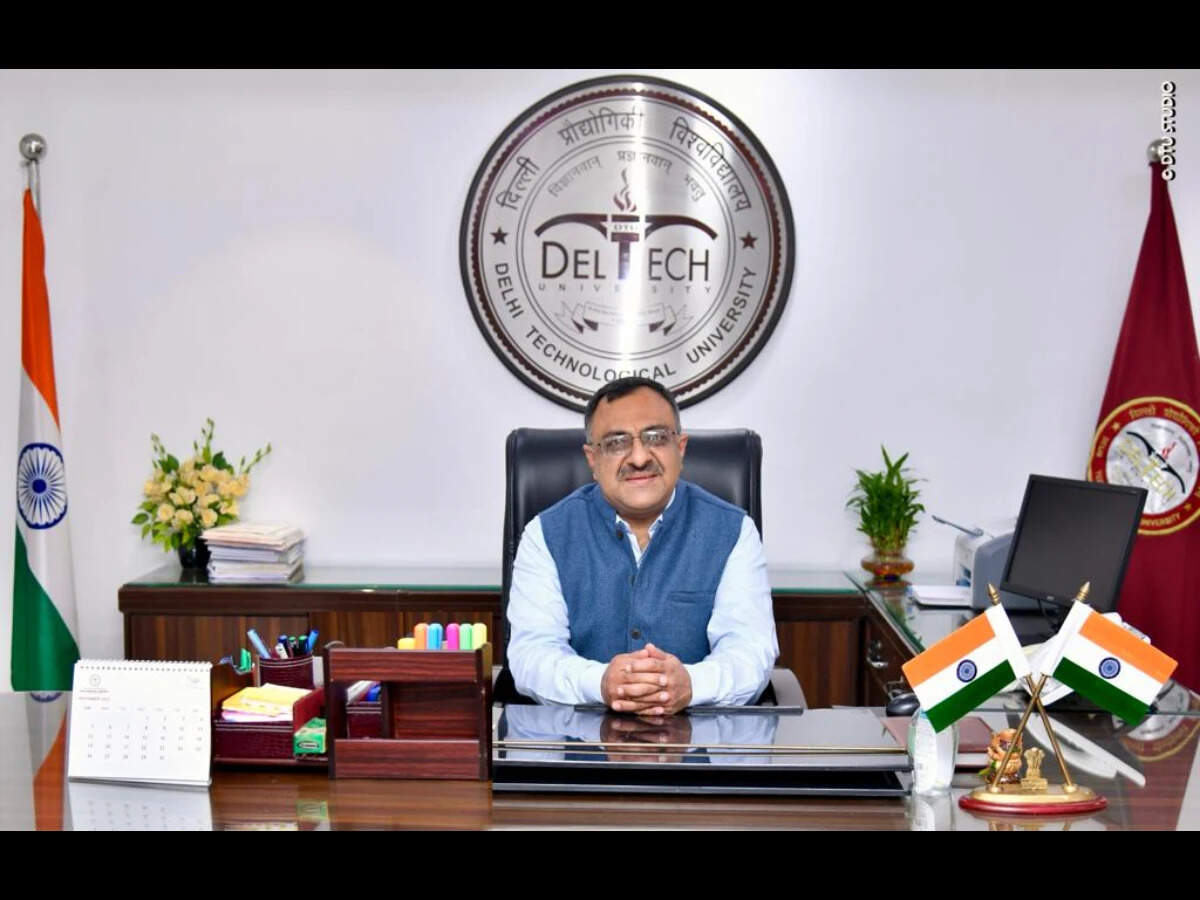 Delhi Technological University,  Vice-Chancellor Prof. Prateek Sharma.