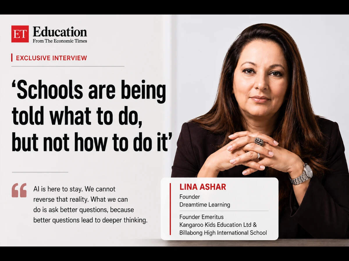 Lina Ashar, Founder, Dreamtime Learning; Founder Emeritus, Kangaroo Kids Education Ltd and Billabong High International School.