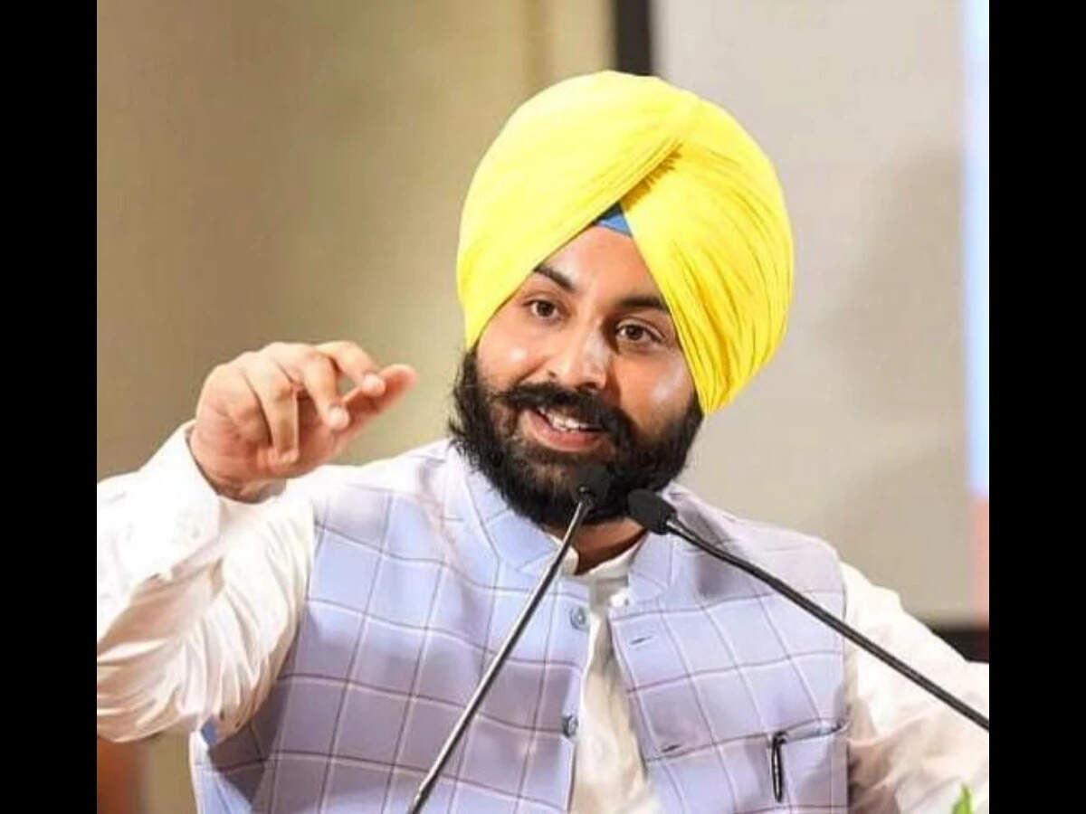 Punjab education minister Harjot Singh Bains