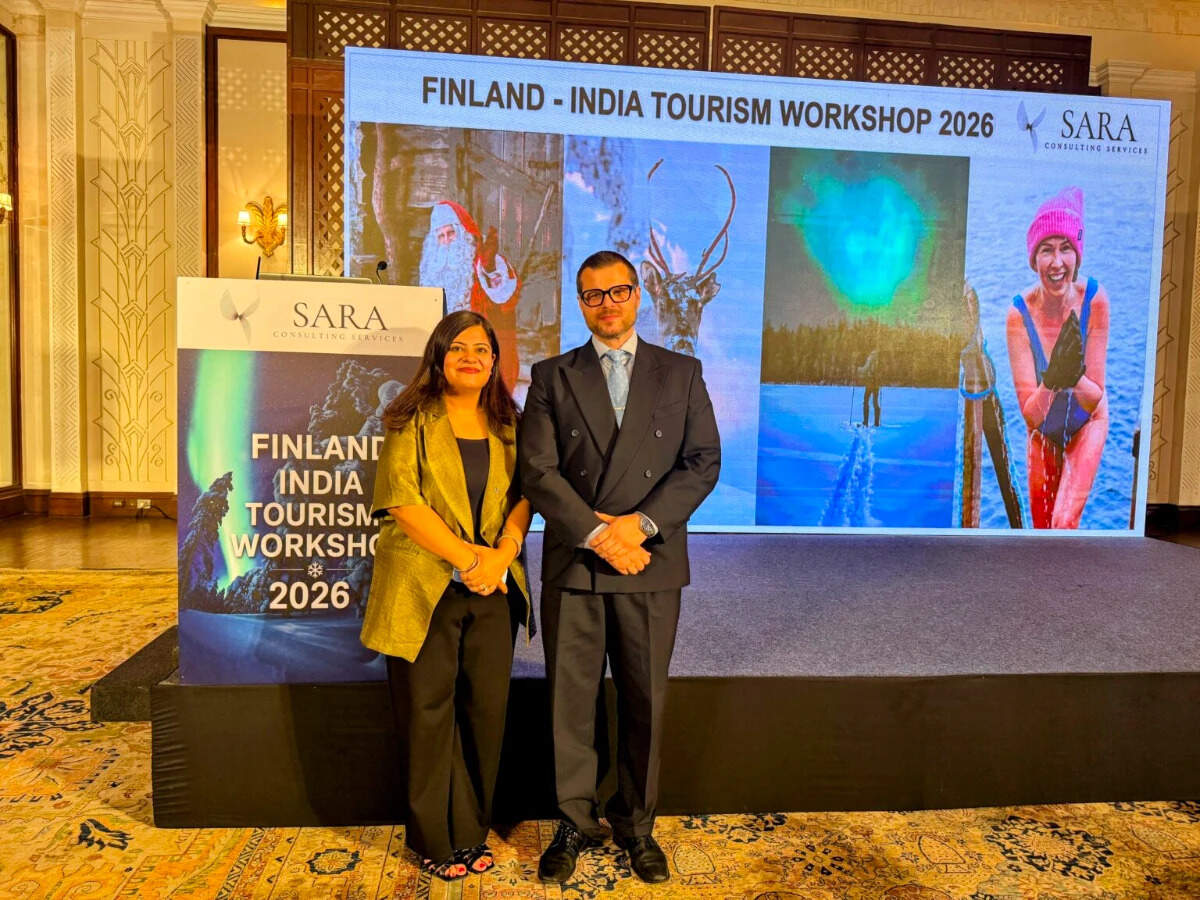 (From left to Right) - Sara Sodhi Juneja & Christian Heikkinen