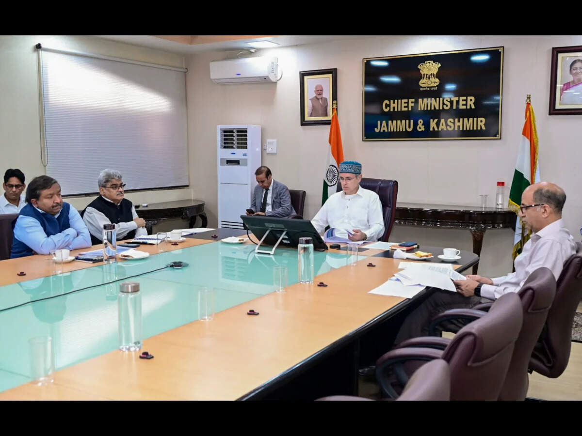 Jammu and Kashmir Chief Minister Omar Abdullah