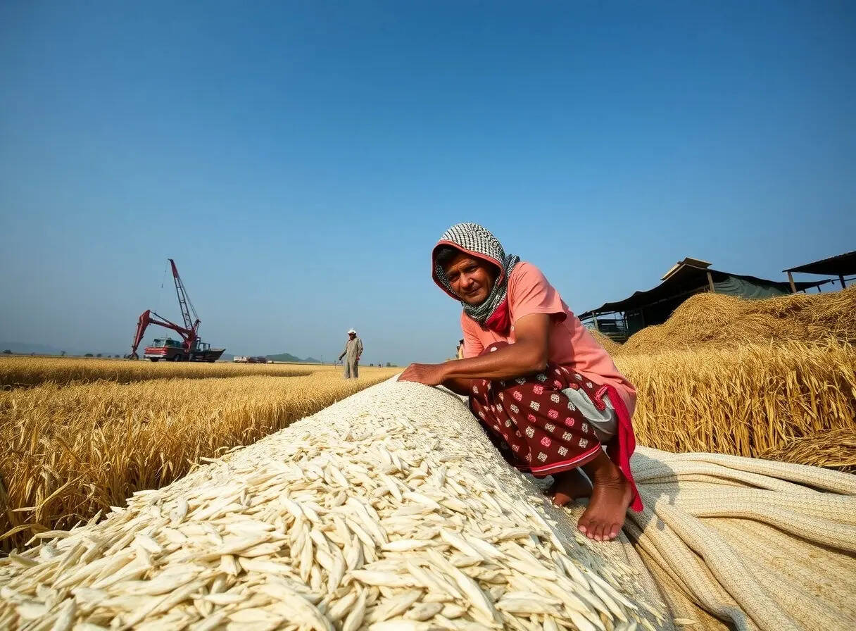 Rice exports feel the heat from West Asia
