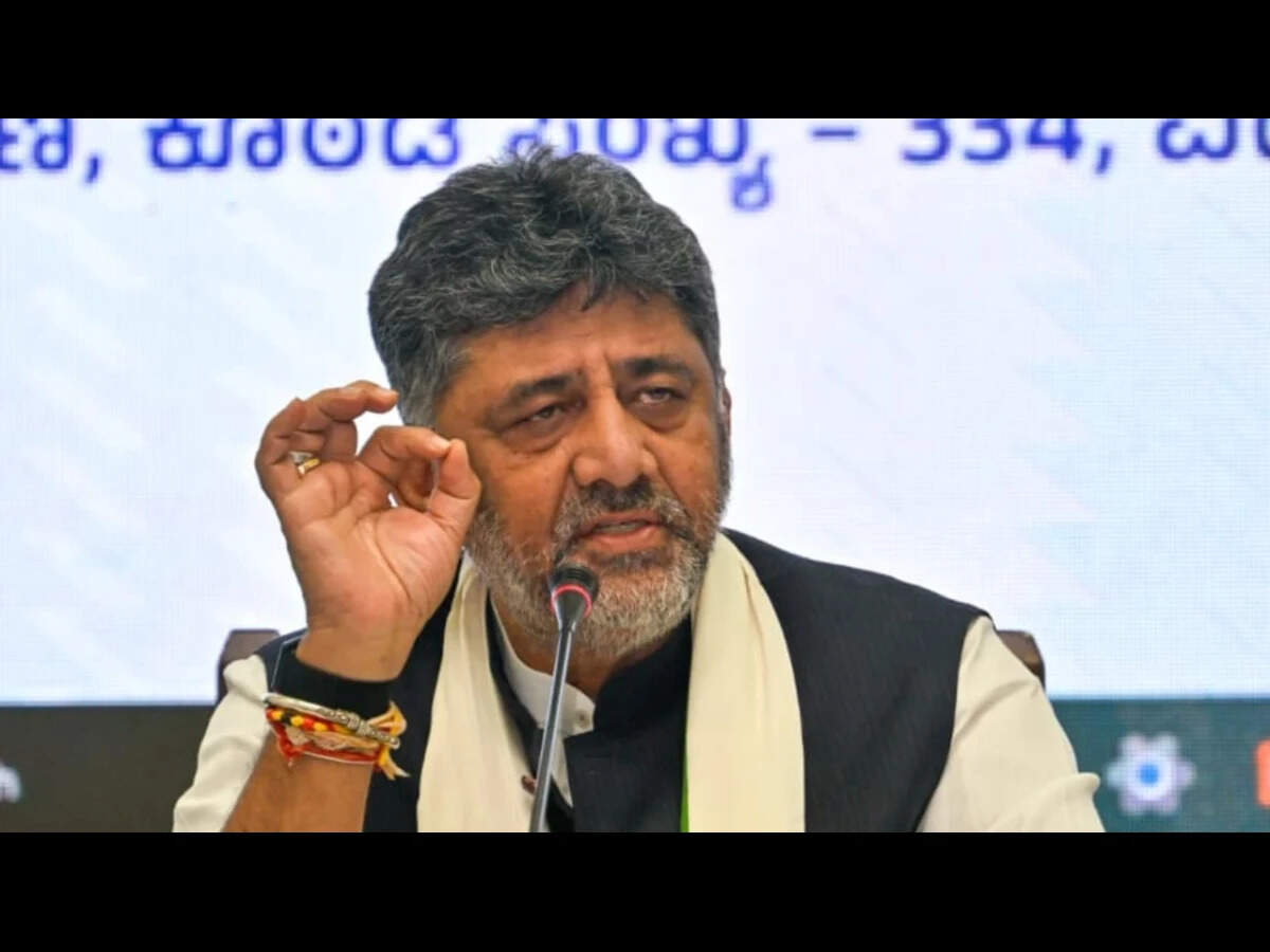 Karnataka CM D K Shivakumar