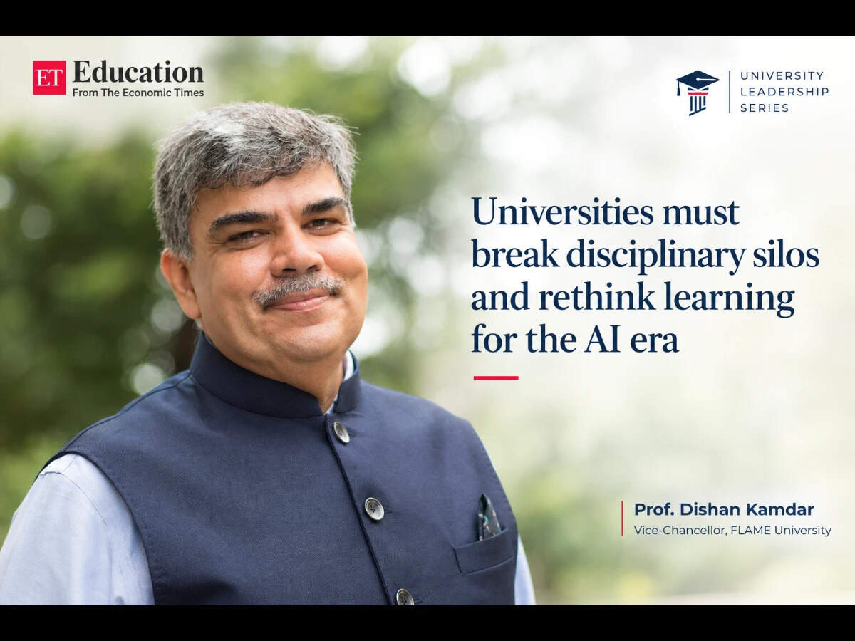 FLAME University Vice-Chancellor Prof Dishan Kamdar