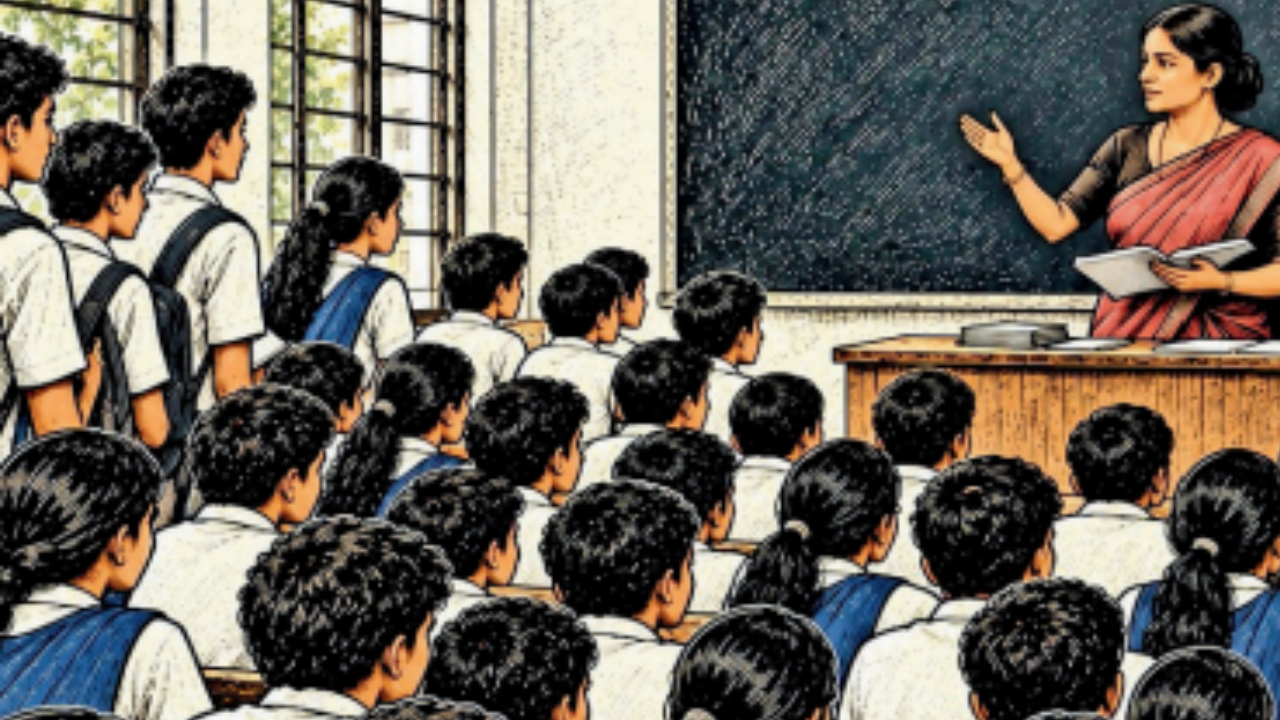 The overcrowding crisis in Delhi government schools has sparked alarm among education advocates and students alike