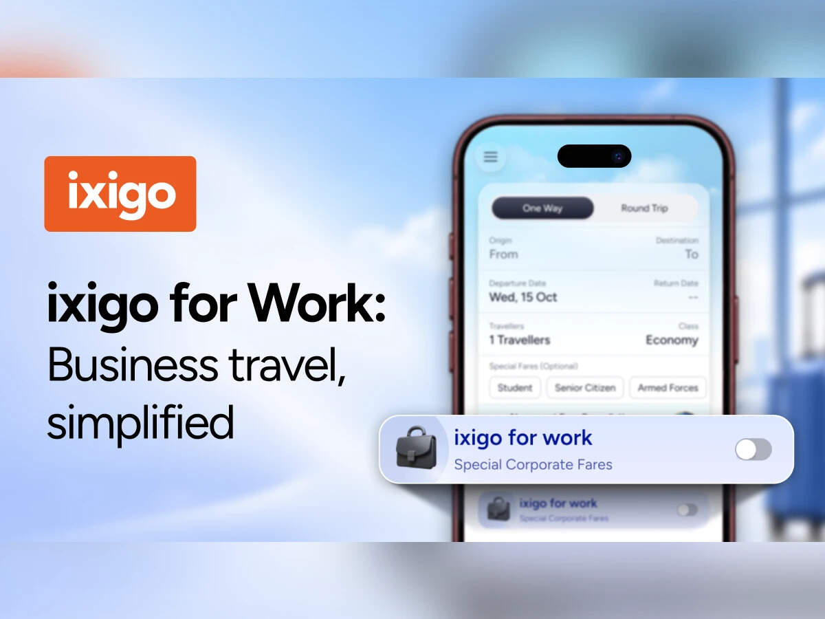 ixigo সহজ ব্যবসায়িক ভ্রমণ বুকিংয়ের জন্য ‘ixigo for work’ চালু করেছে