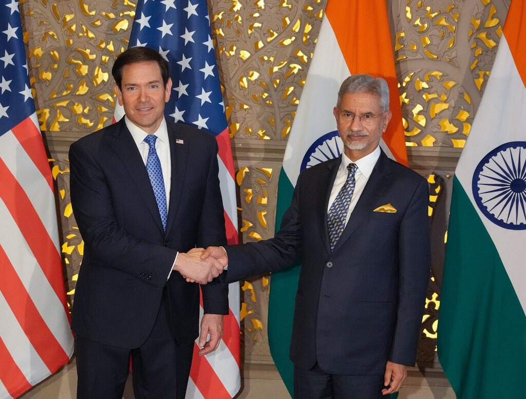 External Affairs Minister S. Jaishankar and US Secretary of State Marco Rubio during their meeting in Mumbai on October 20, 2026, where trade, energy, defence and strategic cooperation featured prominently.