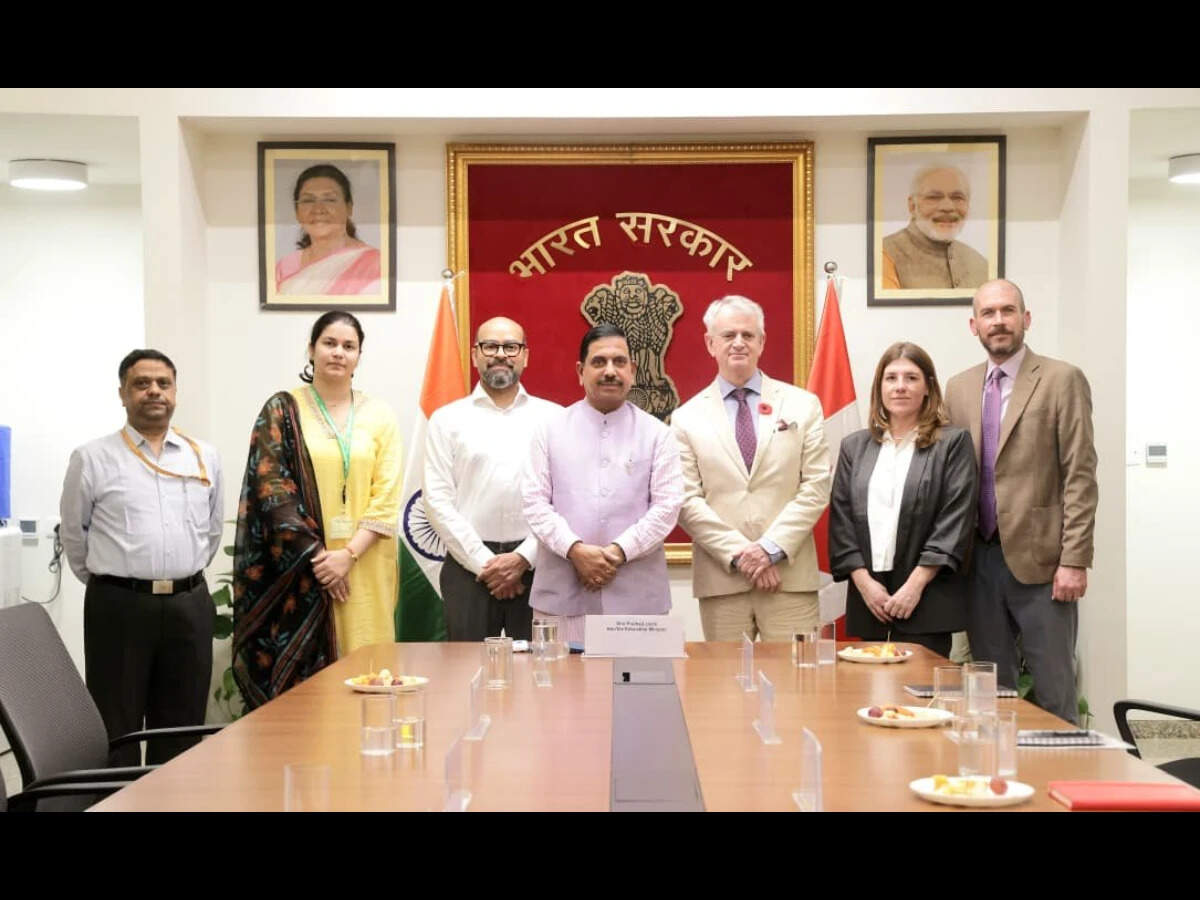 Pralhad Joshi meets Canadian officials to discuss university partnerships, student mobility