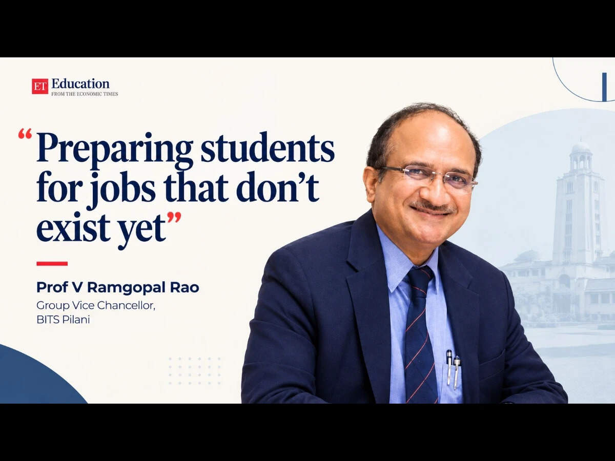 Prof V Ramgopal Rao, Group Vice Chancellor, BITS Pilani, explains how revamping the UG curriculum will help students to prepare for AI-driven future.