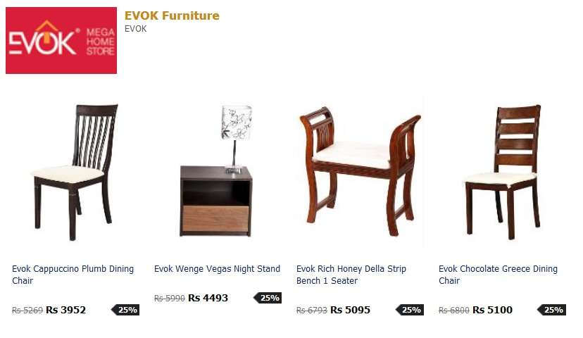 Snapdeal chair online