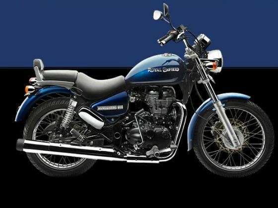 Royal enfield online 350 blue colour