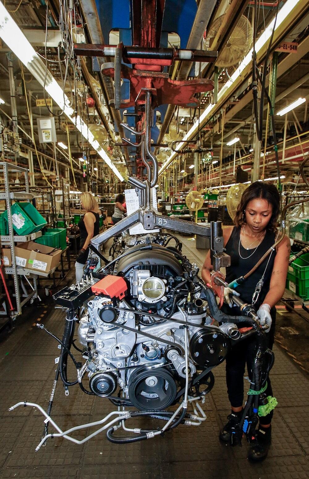 GM Arlinton assembly line