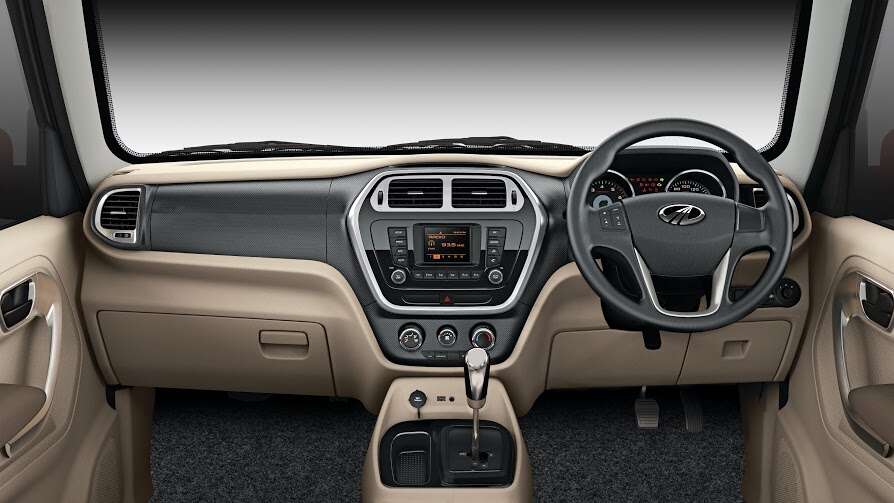 Premium dual-tone dashboard