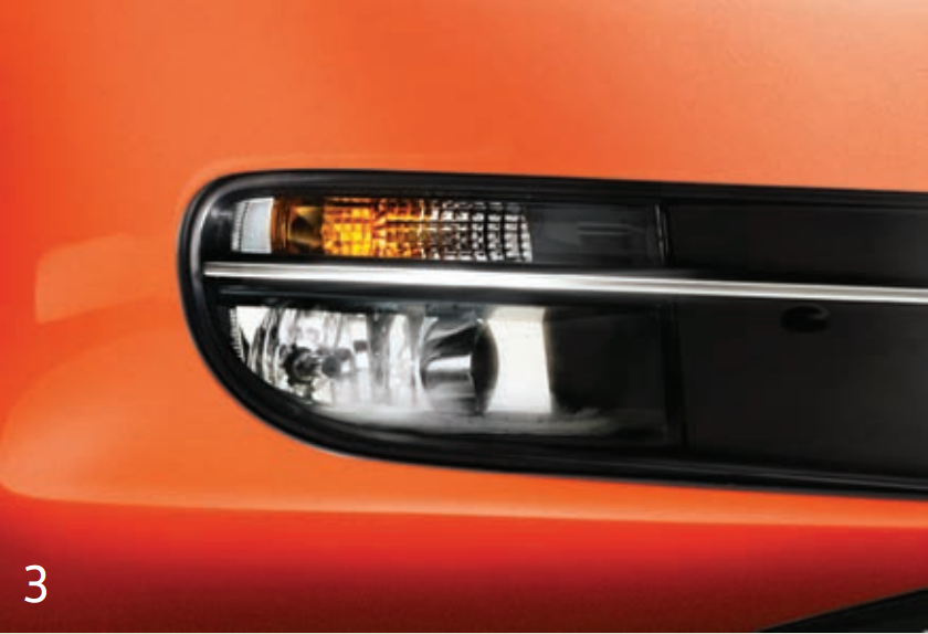 Front fog lamps