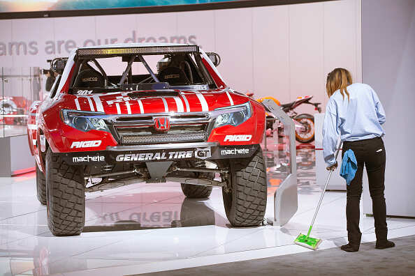 Honda Ridgeline race truck