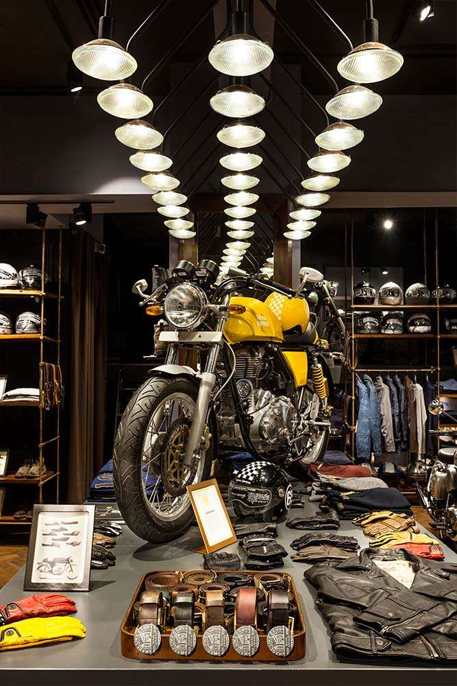 Royal Enfield's dealerships reflect its legacy of style and innovation