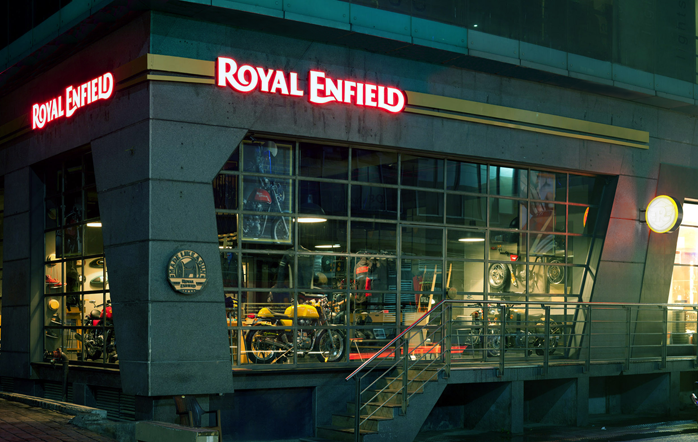 royal enfield service centre ignou road