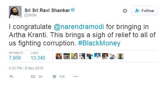 Here's how Twitter tracked Modi's anti-corruption movement