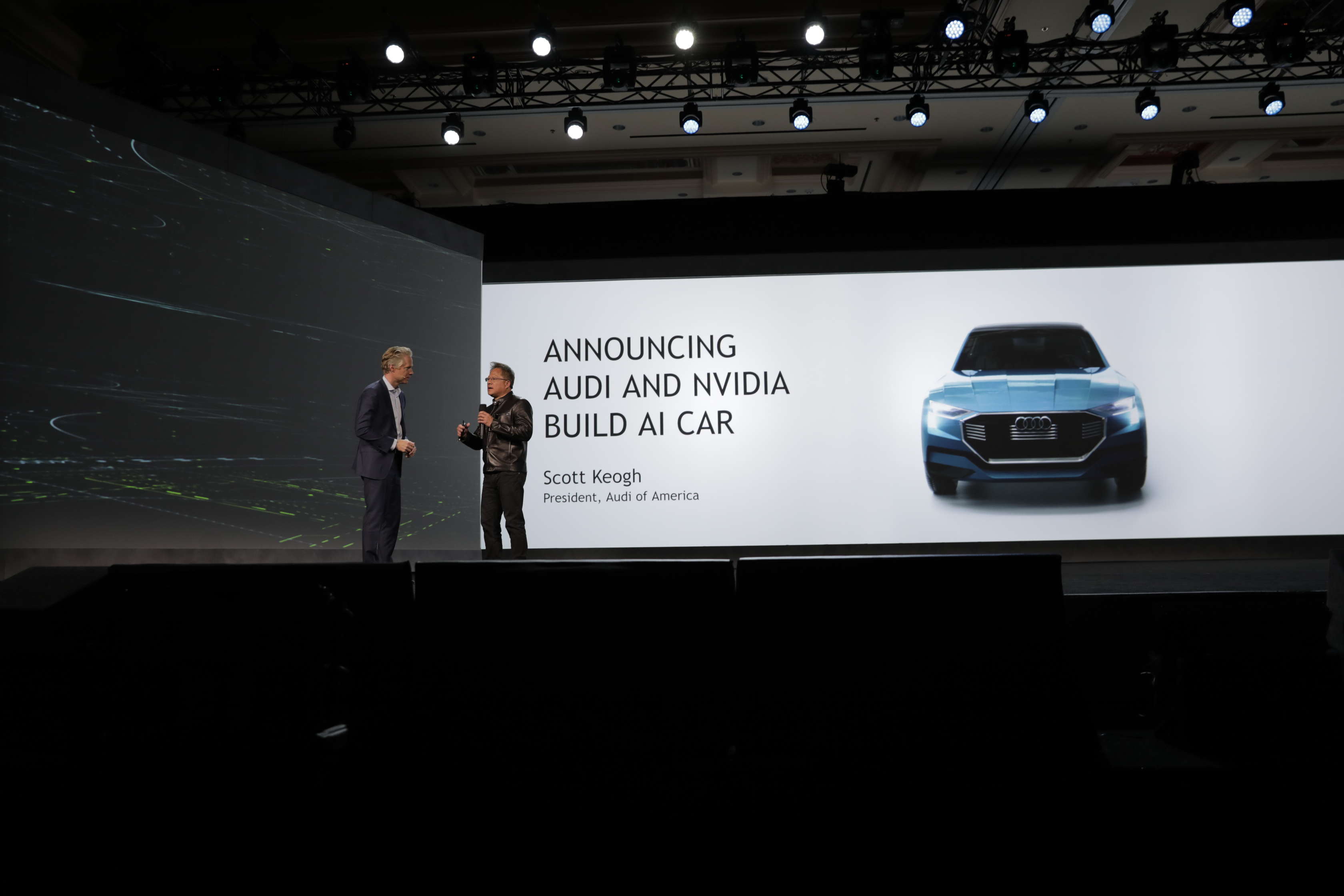 CES 2017 NVIDIA Amp AUDI Partners To Bring In Self Driving Cars By