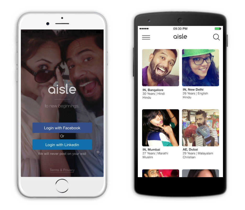 Online match making app Aisle raises angel funding from CAN & others