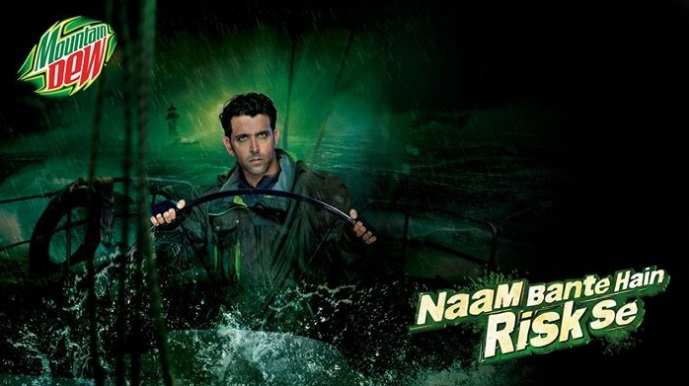 Hrithik Roshan This Is How Mountain Dew Is Saluting The Risk Takers Of India Marketing ...