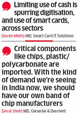 For smart card manufacturers, business has never been so good