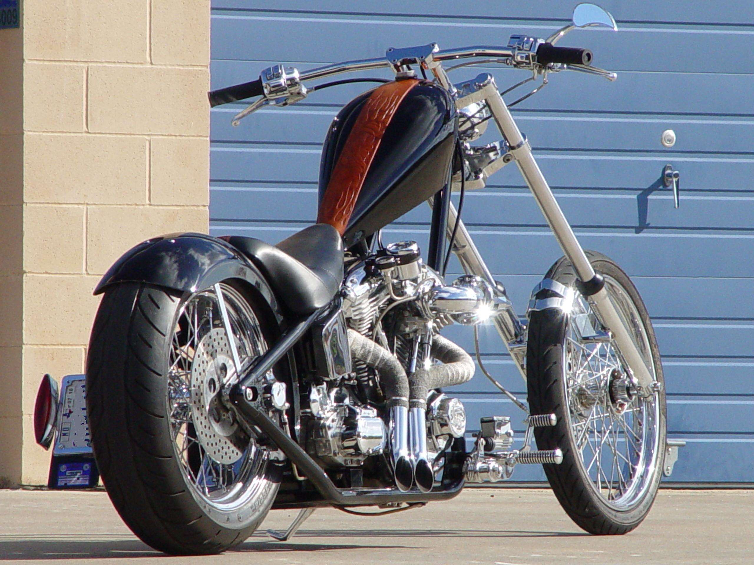 chopper bike modified