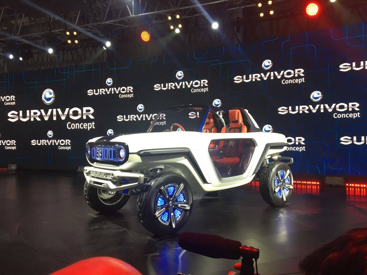 Maruti Suzuki showcased Concept e-Survivor
